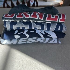 Assorted College Sport T-Shirts Bundle (4)